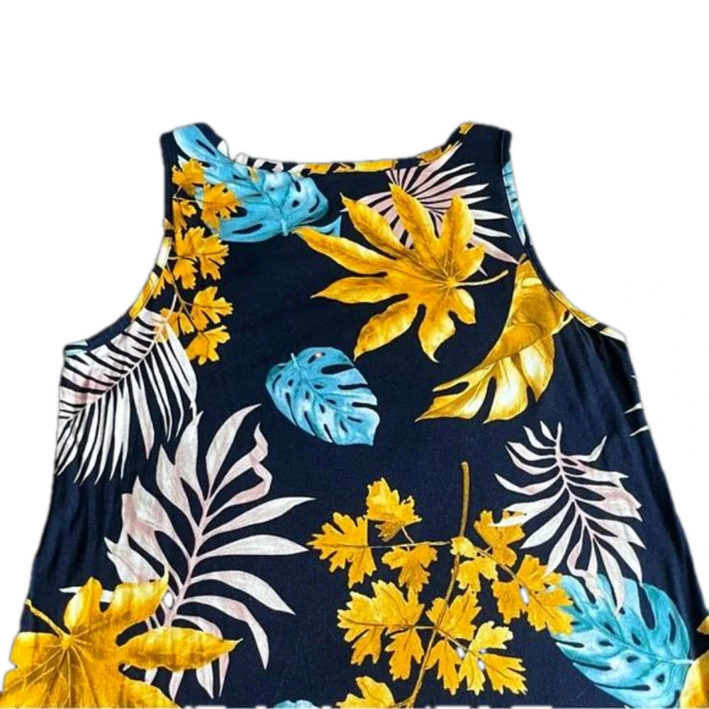 Longyuan Summer Sleeveless Tank Tops Vneck Loose Fit Tunic Women’s Size Small